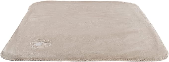 PETMAKER Waterproof Dog Blanket - 30x40-Inch Reversible Sherpa Dog Blanket for Couch, Bed, or Car - Protects from Spills, Stains, or Pet Fur (Tan)