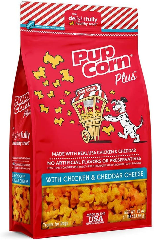 (3 Pack) Pupcorn Healthy Dog Treats