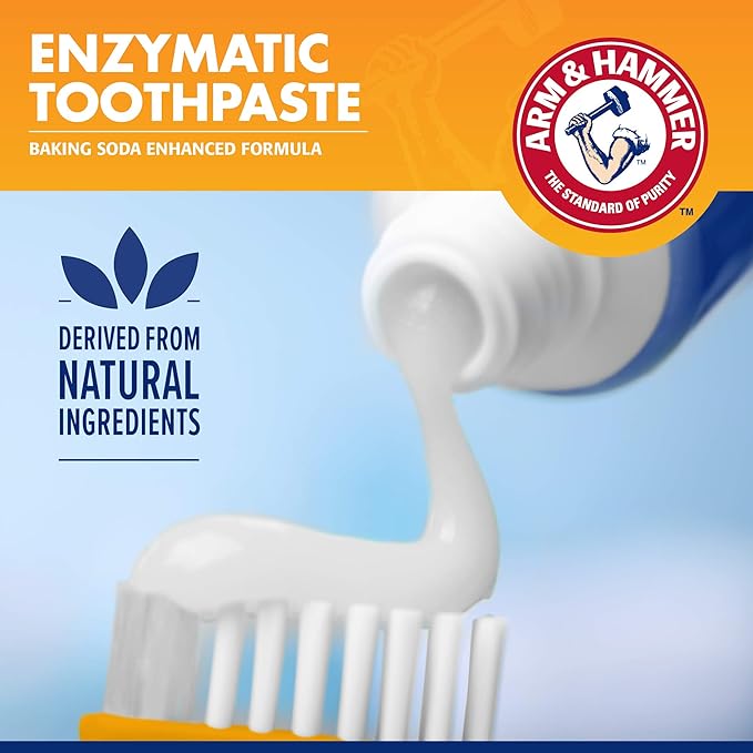 Arm & Hammer for Pets Tartar Control Dental Training Kit for Puppies - Dog Toothbrush, Toothpaste, & Fingerbrush, Total Kit for Ideal Puppy Dental Health - Vanilla Ginger Flavor, 0.84 Oz-60 Pack