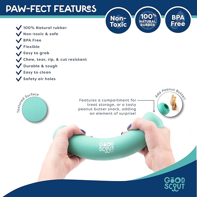 Good Scout Chew Stick Dog Toy for Chewing, Best Dog Toy for Fetch, Aggressive Chew Toy for Puppies & Adult Dogs, No Stuffing Dog Toy for Medium & Large Dogs