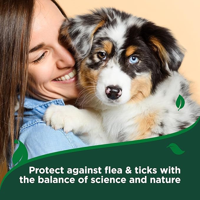 Vet’s Best Flea & Tick Home Spray for Dogs – Cotton Spice Scent Dog Flea & Tick Aid – Made in The USA – Flea & Tick Home Spray – Flea Protection for Dogs – 32 oz, Pack of 2