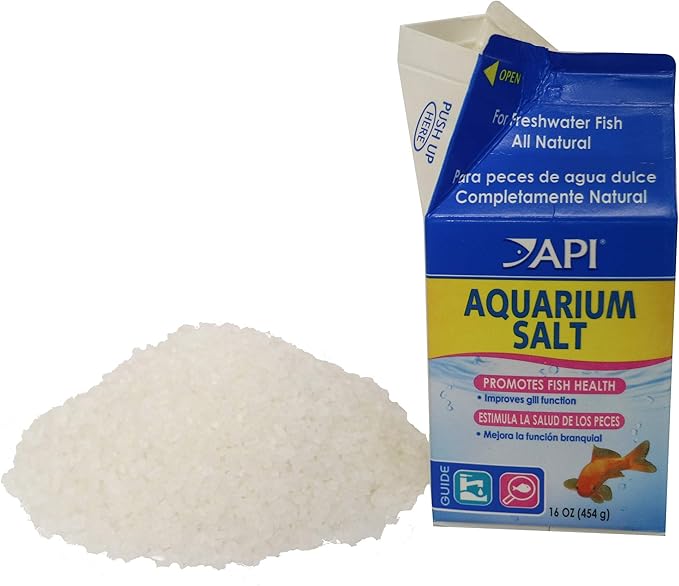 API AQUARIUM SALT Freshwater Aquarium Salt 16-Ounce Box