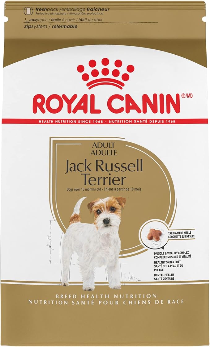Royal Canin Jack Russell Terrier Adult Dry Dog Food, 10 lb bag