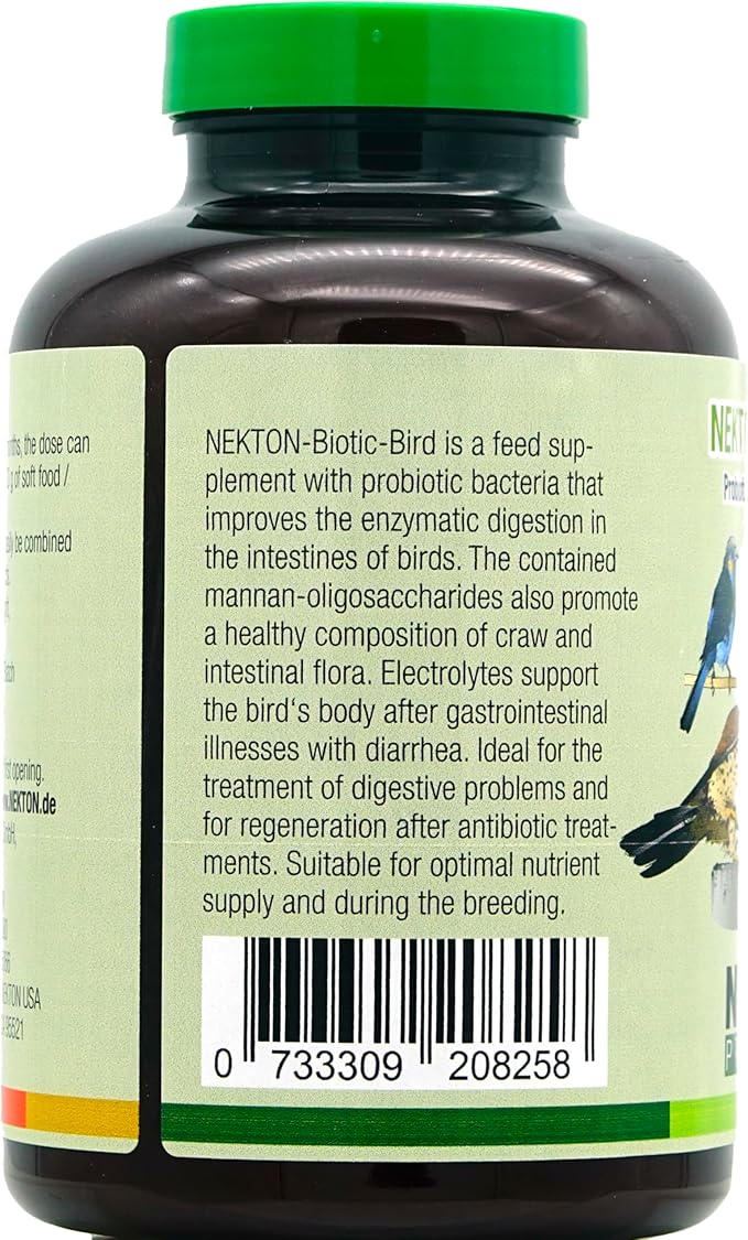 Nekton-Biotic-Bird Probiotic for Birds 250g, (9oz)