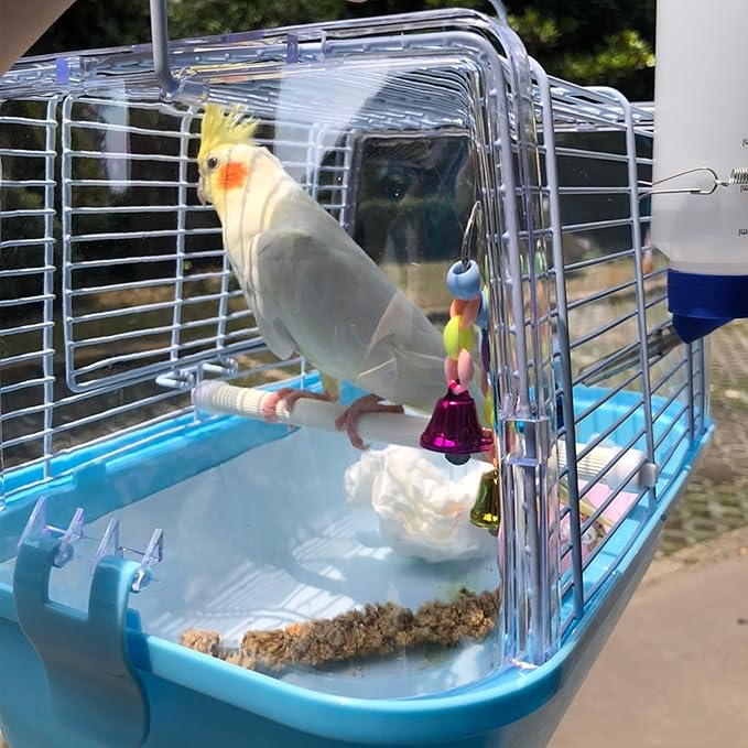 100 Pcs Bird Cage Liner Papers Big Size Cage Paper Liners Disposable Cage Paper Liners Precut Absorbent Cushion Pad Mat Accessories for Pet Bird Parrot