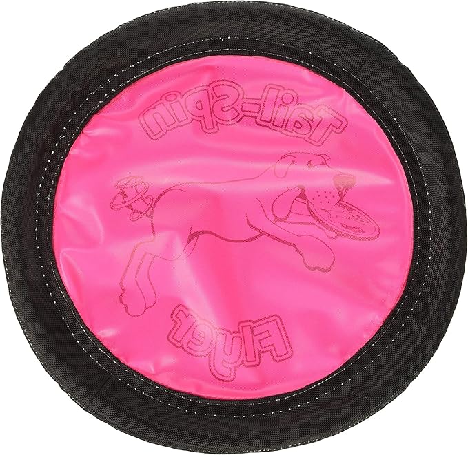 Chuckit! Petmate Booda Tail-Spin Flyer Floating Dog Frisbee, Multi, 10-Inch