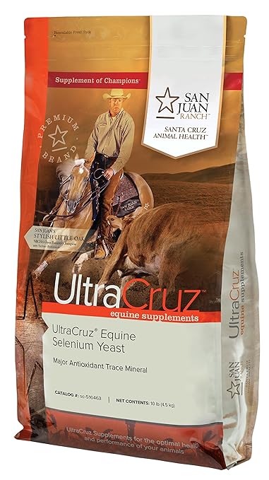 UltraCruz - sc-516463 Equine Selenium Yeast Supplement for Horses, 10 lb, Pellet (80 Day Supply)