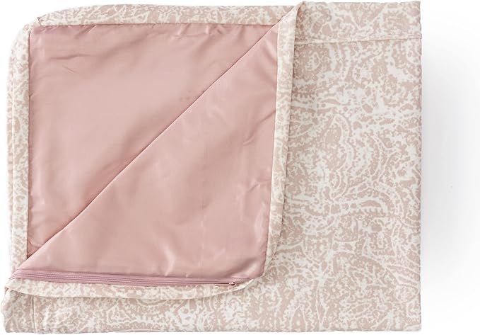 Best Friends by Sheri Dog Bed Cover Replacement for Nap Mat Dog Bed, Microfiber Ayla, Blush, 27" x 36"