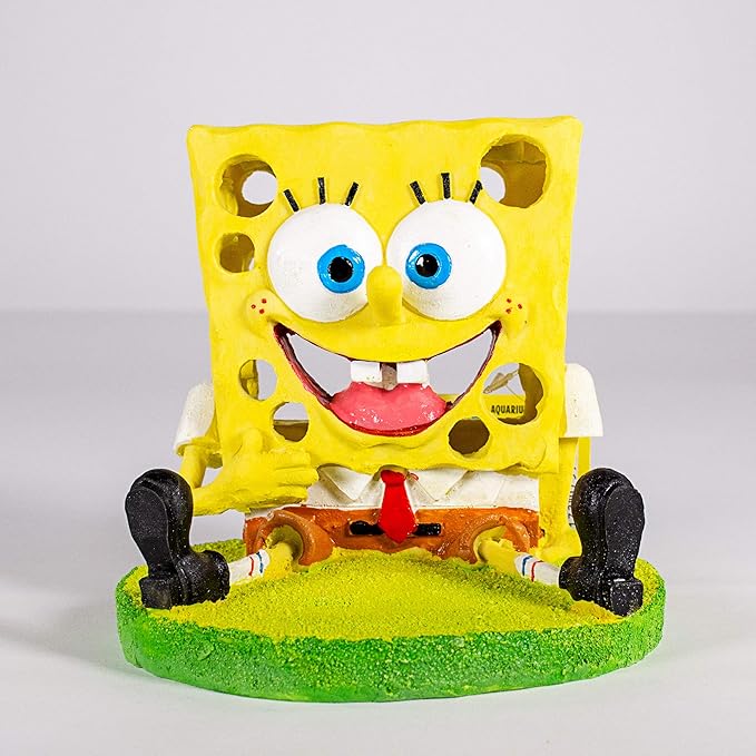 Penn Plax 5 in. SpongeBob Aquarium Ornament