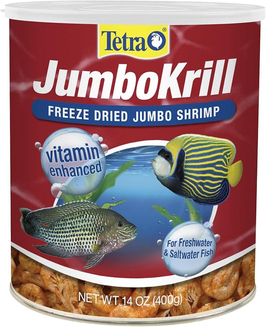 Tetra 16200 84 oz Jumbo Krill Aquatic Supplement, One Size