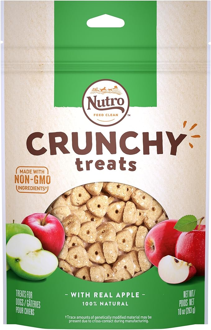 Nutro Natural Choice Crunchy Treats With Real Apples Dog Treats