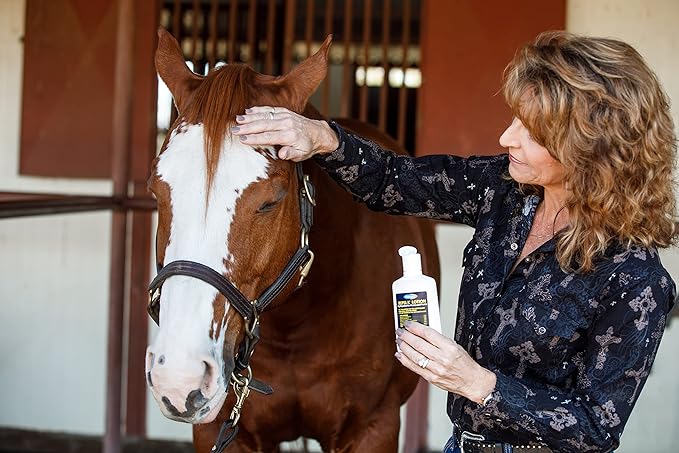 Farnam Repel-X Lotion Fly Repellent for Horses and Ponies lotion 8 ounce (Pack of 2)