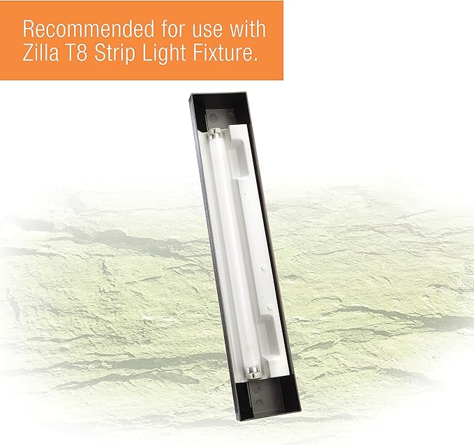 Zilla T8 Fluorescent Bulbs Tropical Series 25, 15 Watts
