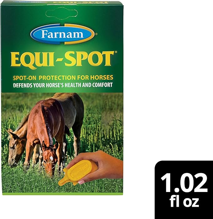 Farnam EQUI-SPOT Spot-on Protection for Horses 6 Week Supply 0.34 Fl Oz