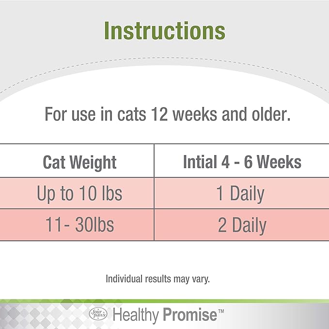 Four Paws Healthy Promise Cat Multivitamin Soft Chews 120 Count