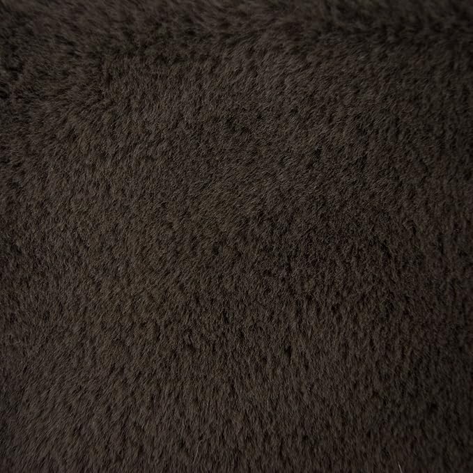 Bone Dry Faux Fur Pet Cage Liner, XX-Large - 27 x 42", Brown