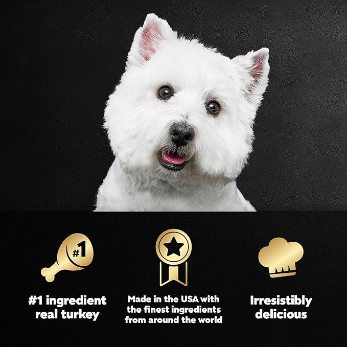 CESAR HOME DELIGHTS Adult Wet Dog Food Turkey, Green Beans & Potatoes Dinner in Sauce, 3.5 oz. Easy Peel Trays, Pack of 24