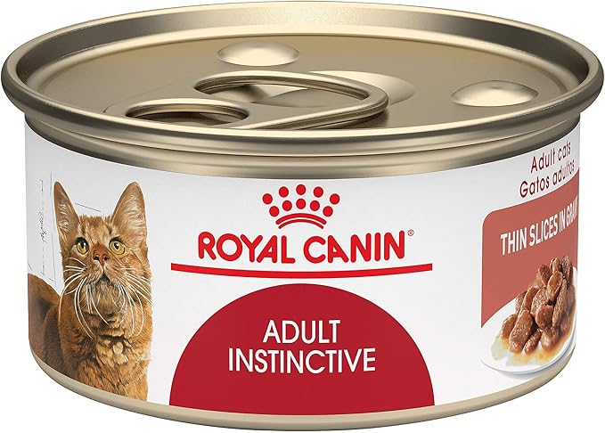 Royal Canin Adult Instinctive Thin Slices in Gravy Wet Cat Food, 3 oz can (12-count)