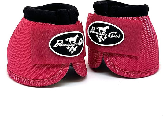 Professional's Choice Ballistic Overreach Bell Boots for Horses | Superb Protection, Durability & Comfort | Quick Wrap Hook & Loop