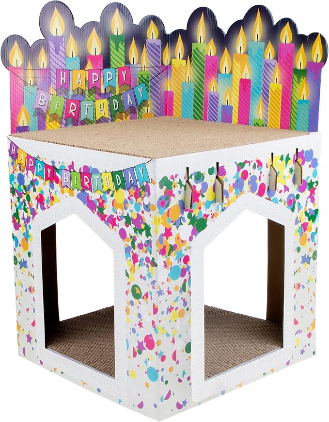 Kitty City Birthday Cake Scratcher