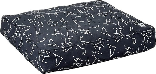 Molly Mutt Small Dog Bed Cover -Rocketman Print - Measures 22”x27”x5’’ - 100% Cotton - Durable - Breathable - Sustainable - Machine Washable Dog Bed Cover