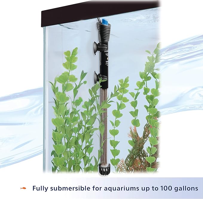 Aqueon Submersible Aquarium Heater, 300 Watts, Up to 100 Gallons