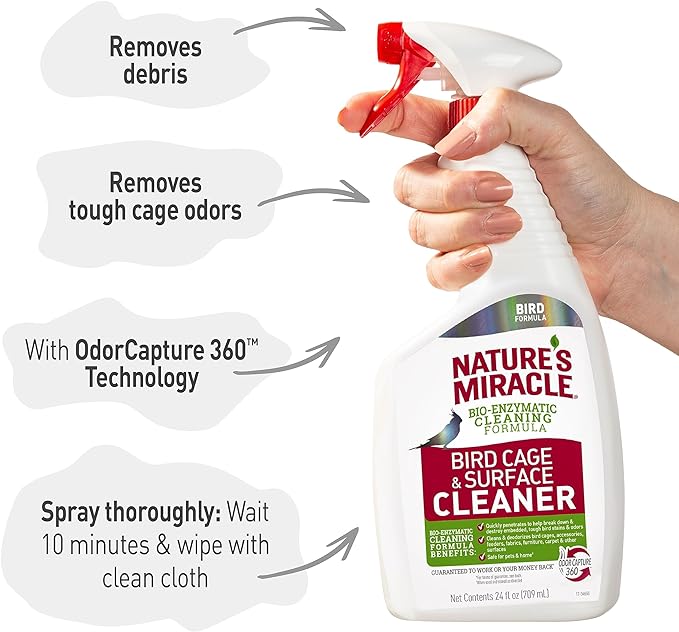 Nature's Miracle Bird Cage & Surface Cleaner