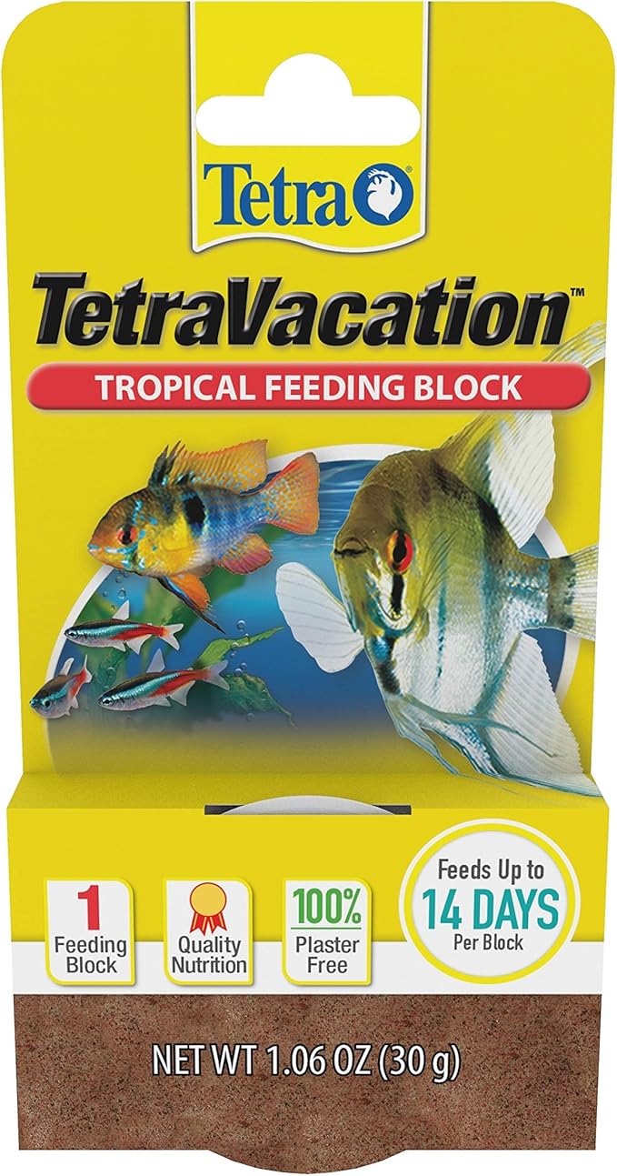 Tetra 77150 Tropical 48 Count Vacation Gel Feeder Block, One Size (Pack of 48)