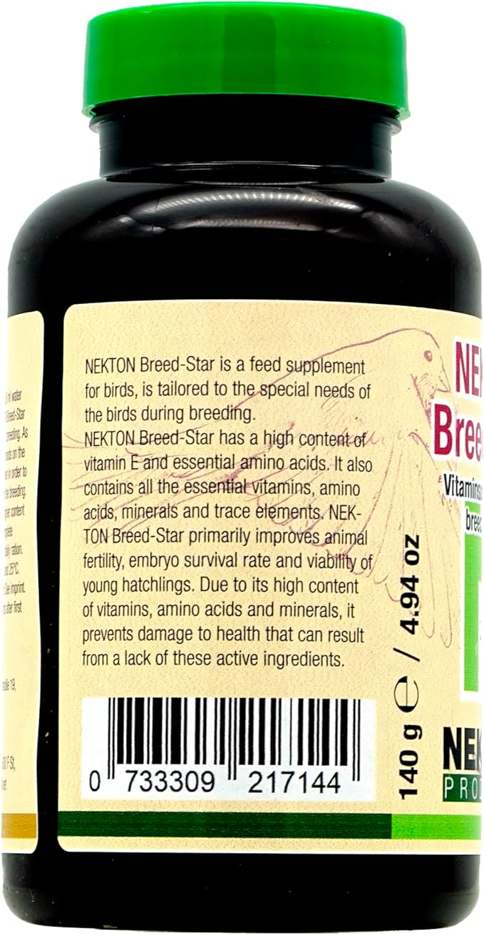 Nekton Breed-Star Breeding Supplement for Birds 140g / 4.94oz