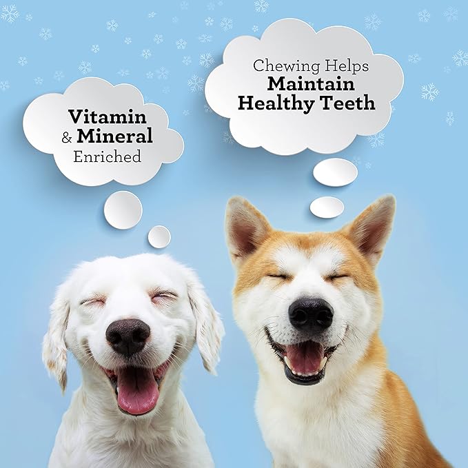 SmartBones Holiday Mini Canes, 30 Count, Made with Real Chicken, Rawhide-Free Chews for Dogs