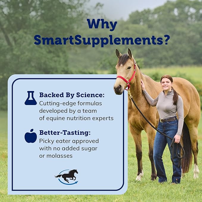 SmartPak SmartLytes Horse Electrolyte Powder Supplement | Encourages Hydration, Replenishes Electrolytes, No Added Sugar, Cherry Flavor, 56 Servings, 3.5 lb Bucket