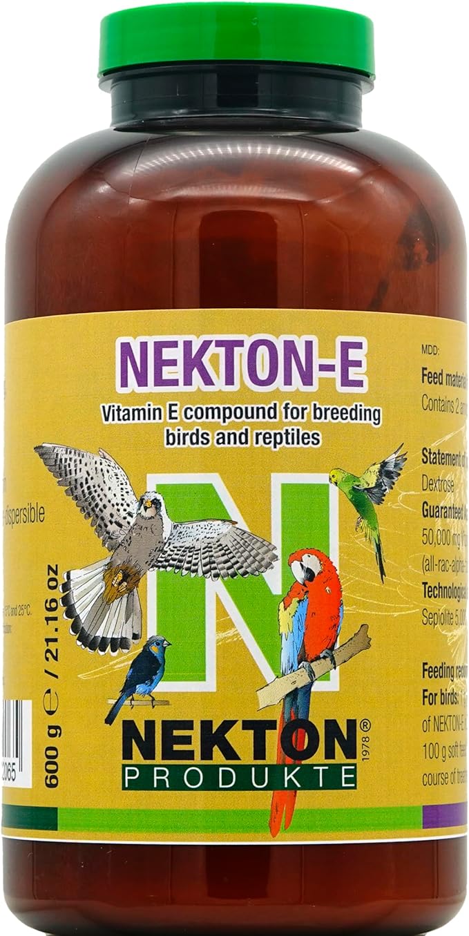 Nekton E Vitamin E Supplement for Birds, 600gm