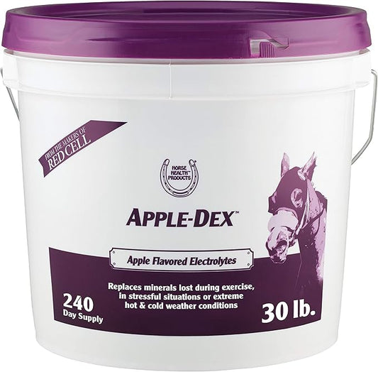 Farnam Horse Health Apple-Dex Apple Flavored Electrolytes 30 pound 240 days