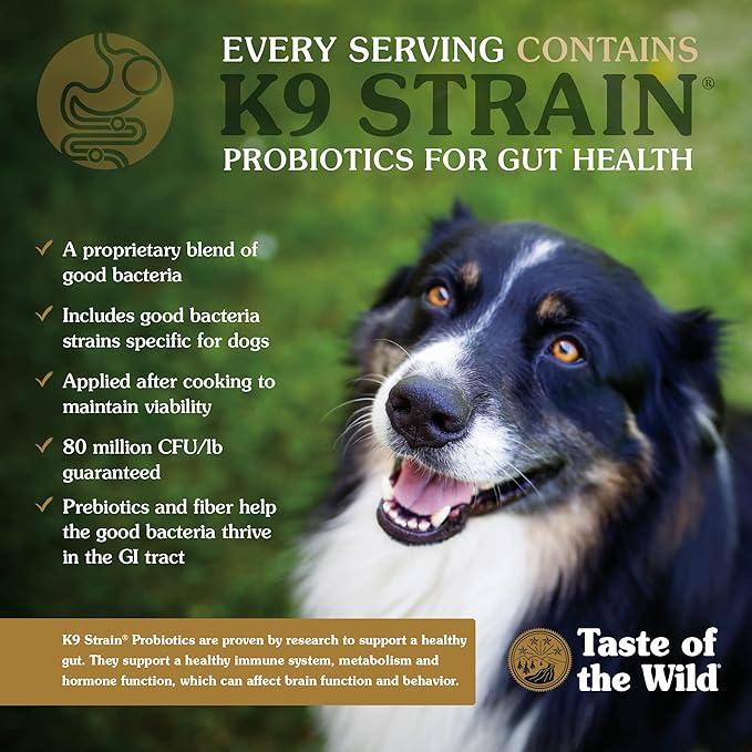 Taste of the Wild Grain Free High Protein Real Meat Recipe Appalachian Valley Premium Dry Dog Food, 28 lb.