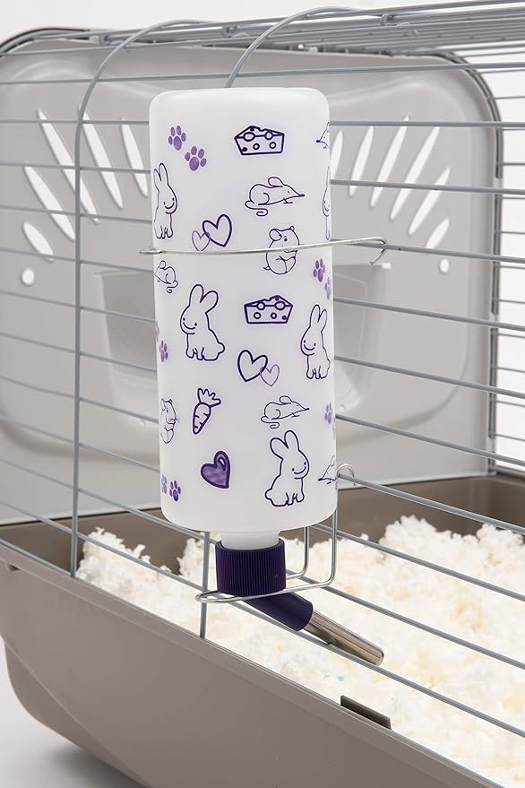 Lixit Weather Resistant Cage Water Bottles for Rabbits, Ferrets, Guinea Pigs Hamsters and Other Small Animals. (32-Ounce)