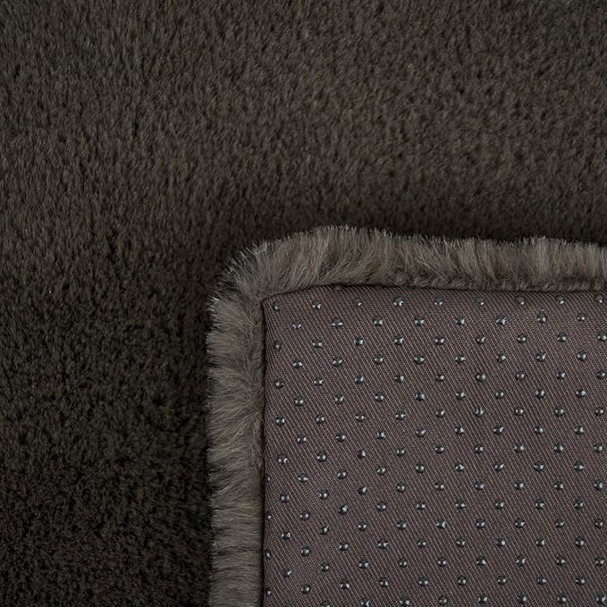 Bone Dry Faux Fur Pet Cage Liner, X-Large - 22 x 36", Brown
