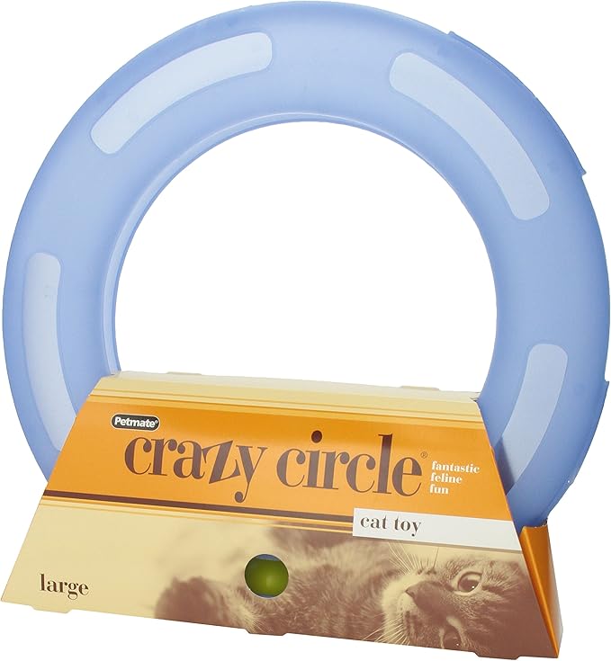 Petmate Fat Cat Crazy Circle Interactive Cat Toy (Pack of 2)