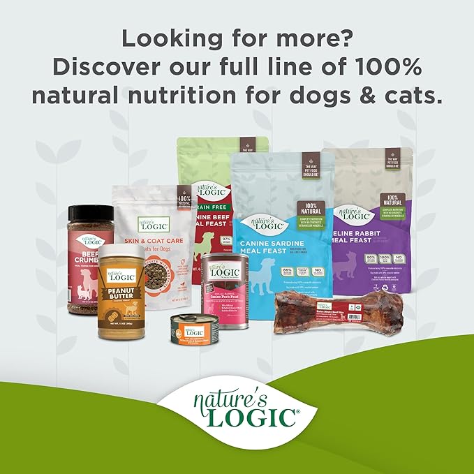 Nature'S Logic All-Natural Cat Litter, 24Lb
