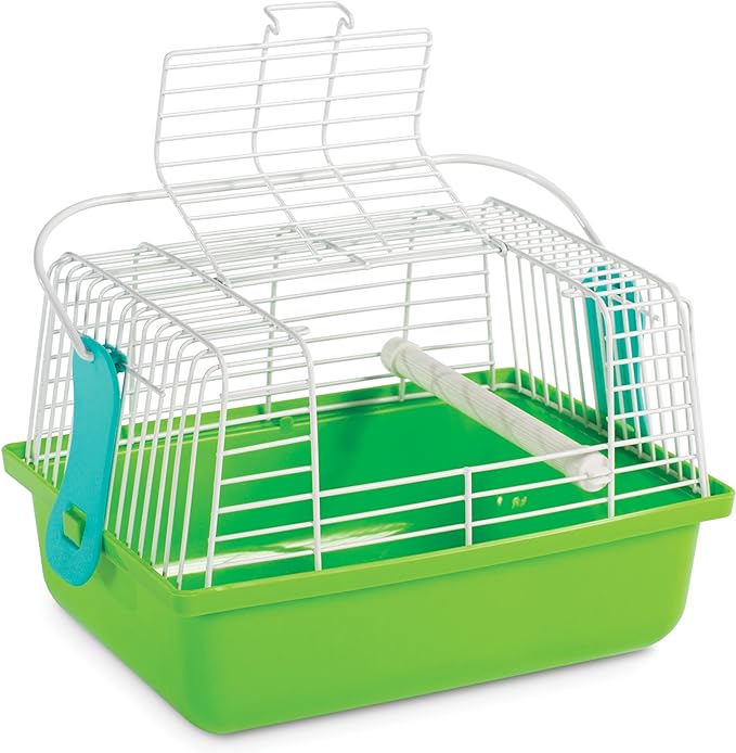 Prevue Pet Products Travel Cage for Birds and Small Animals, Green (SP1304GREEN)