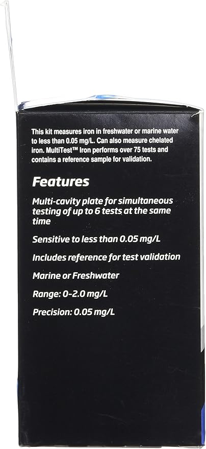Seachem MultiTest Iron Test Kit