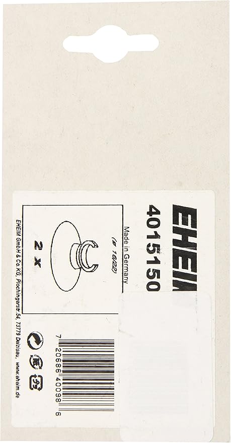 Eheim 4015150 External Filter Aquarium Suction Cup and Clip