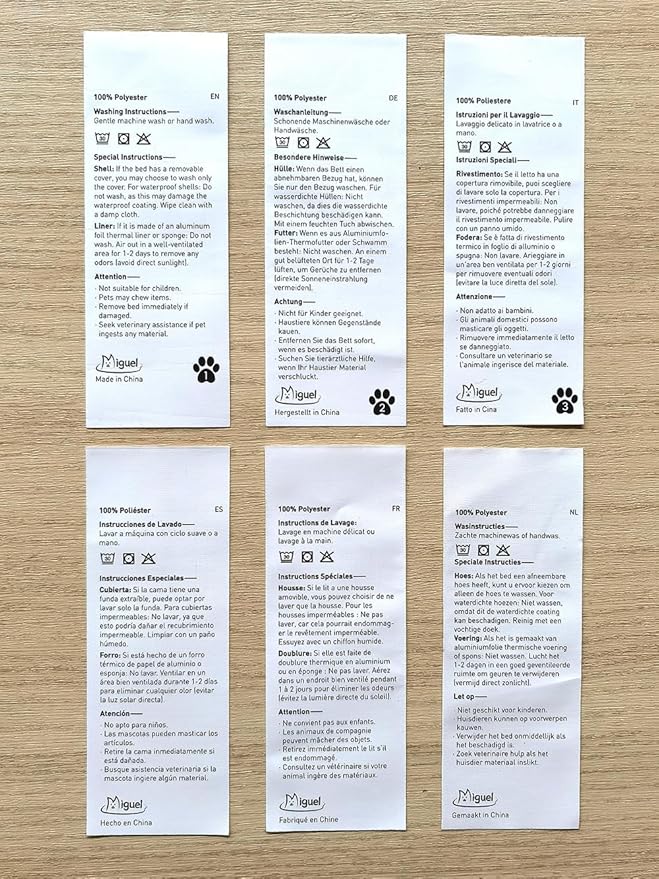 Miguel Washable Cat Beds for Indoor Cats with Removable Cushion, Easy to Wash Small Pet Sofa Bed with Side, Rectangle Bolster Kitten Bed Calming Cuddle Puppy Bed with Anti-Slip Bottom, Blue 20 Inch