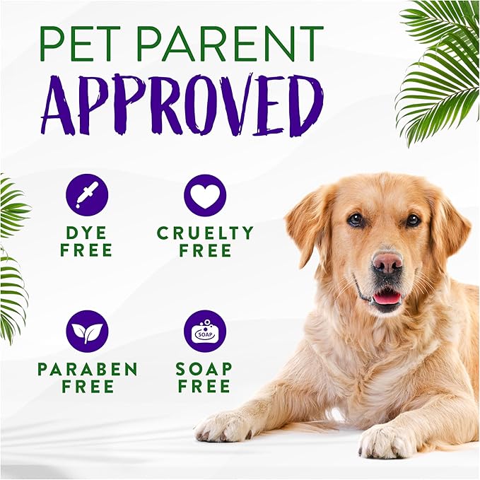 TropiClean Warm Vanilla Waterless Facial Cleanser for Dogs | Dog Foam Face Wash | Dog Face Wash Derived from Natural Ingredients | Cat Friendly | Made in the USA | 7.4 oz.