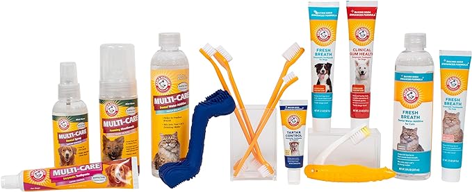 Arm & Hammer for Pets Advanced Care Dental Water Additive for Cats | Cat Teeth Cleaning Product for All Cats | Odorless and Flavorless Cat Dental Rinse, 8 Ounces