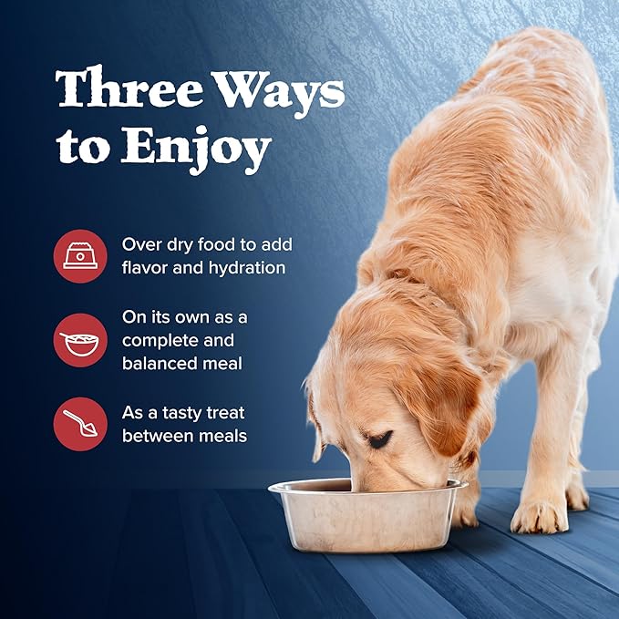 Blue Buffalo Wilderness Rocky Mountain Recipe Senior Wet Dog Food, High-Protein & Grain-Free, Made with Natural Ingredients, Red Meat Recipe, 12.5-oz. Cans (12 Count)