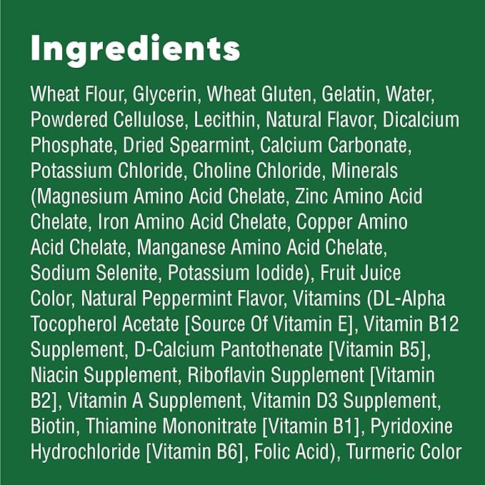 Greenies Anytime Bites Dog Treats, Mint Flavor, 10.3 oz. Bag