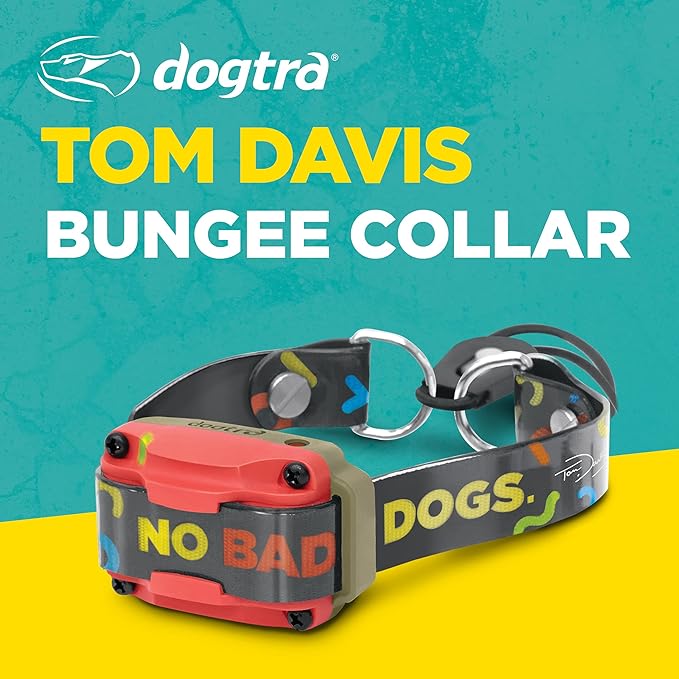 Dogtra Tom Davis Bungee Collar Comfortable Easy Fit Compatible with Tom Davis Edition 280C Dog Training E-Collar 3/4" Inch Strap Receivers