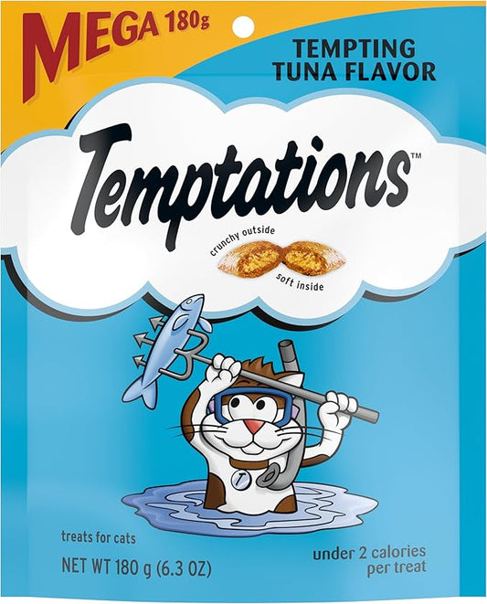 Temptations Classic Treats for Cats Tempting Tuna Flavor, 6.3 Ounce (Pack of 10)