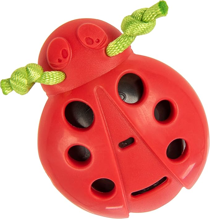 SmartyKat Instincts Rowdy Rumbler Ladybug Interactive Automatic Cat Toy, Battery-Powered - Red, One Size