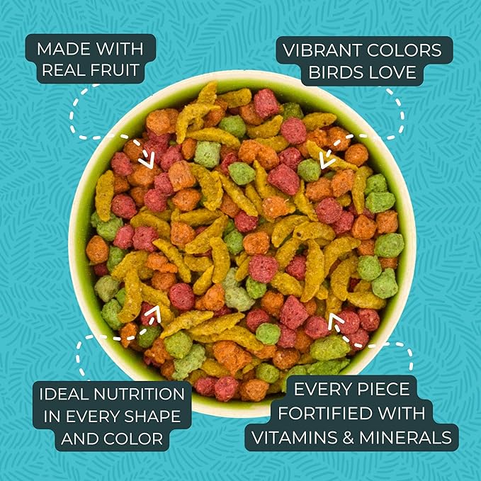 ZuPreem FruitBlend Flavor with Natural Flavors for Medium Birds